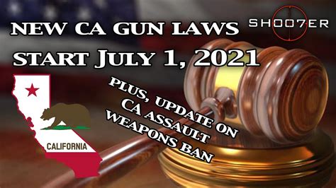 <b>Assault</b> <b>weapons</b> have been banned in. . Ca assault weapon ban update